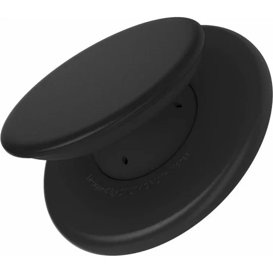Sinjimoru M-Tap Tok Phone Grip Magnetic Silicone - Black